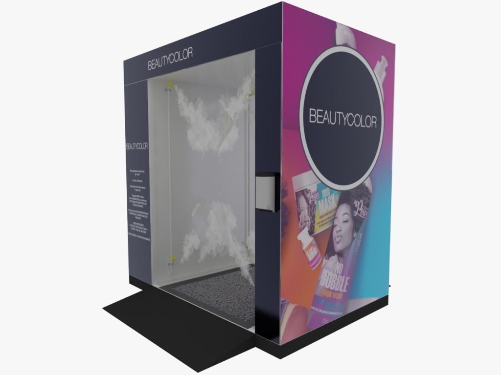Cabine de Desinfecção Covid-19 Personalizada