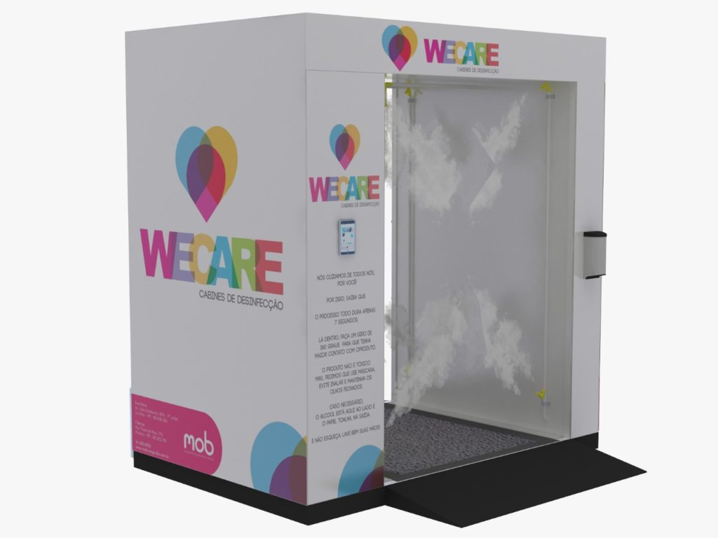 Cabine de Desinfecção Covid-19 WeCare
